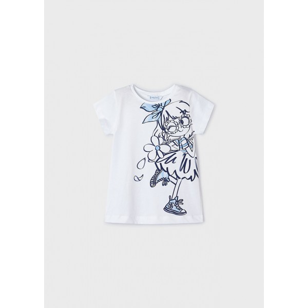 T-shirt Bianco Mayoral 3090