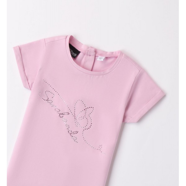 T-Shirt Rosa Sarabanda 8211