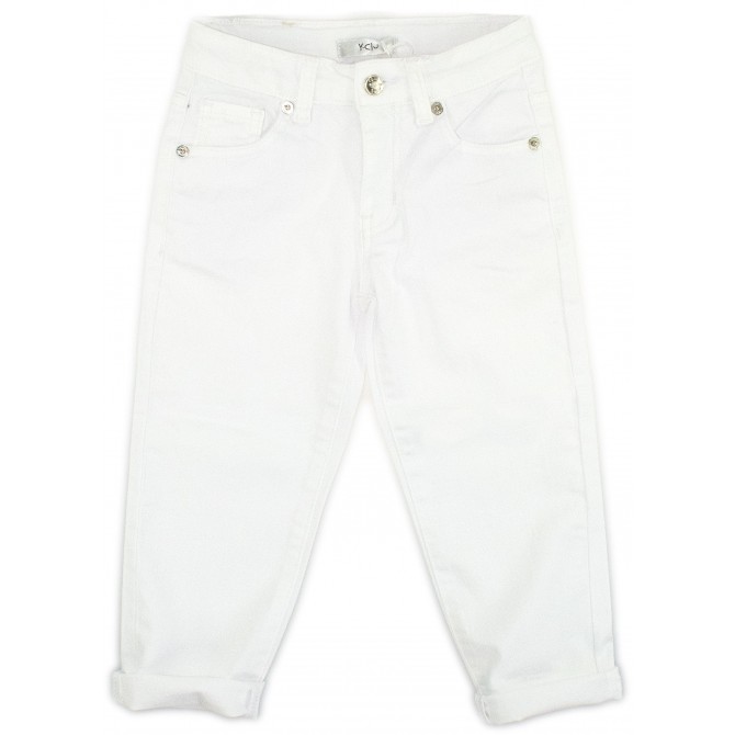 Pantalone Bianco Y-Clù YB21417