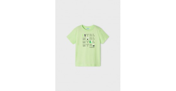 maglia maglietta basica verde sedano bimbo bambino mayoral primavera estate i piccoili tesori