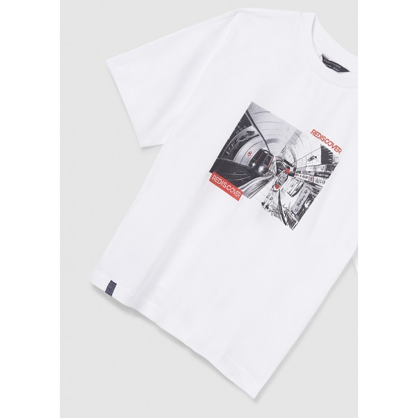 T-Shirt Bianco Mayoral 6081