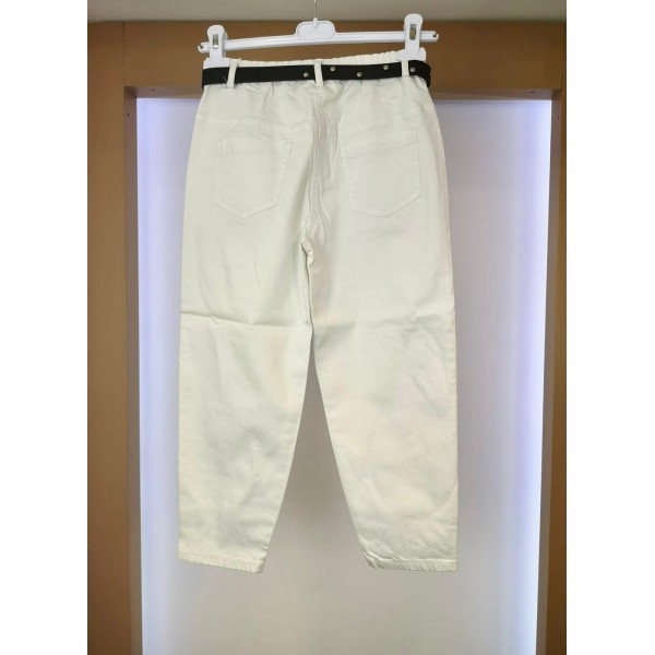 Pantalone Bianco Y-Clù Y17018