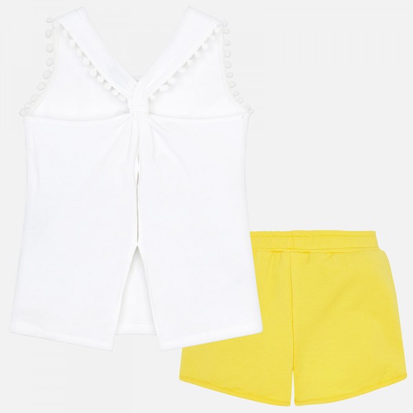Completo short Giallo Mayoral